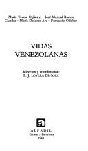 Cover for Vidas venezolanas