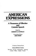 Cover for American Expressions 