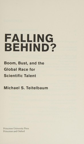 Cover for Falling behind?
