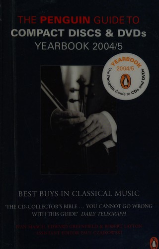Cover for The Penguin guide to compact discs and DVDs