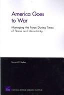 Cover for America Goes to War