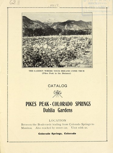 Cover for Price list