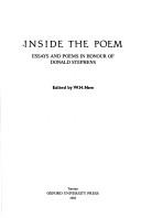 Cover for Inside the poem