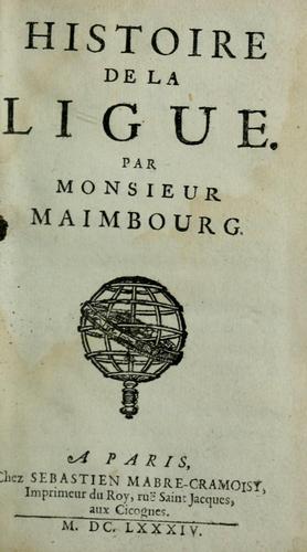 Cover for Histoire de la Lique