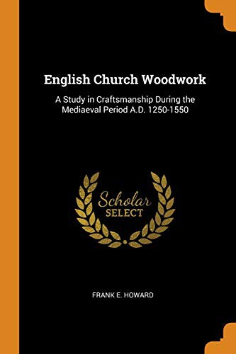 Cover for English Church Woodwork