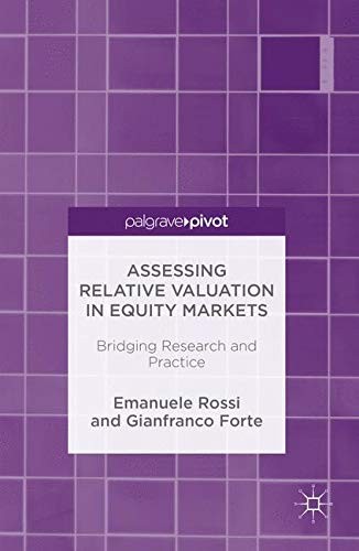 Cover for Assessing Relative Valuation in Equity Markets