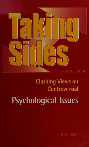 Cover for Taking sides.