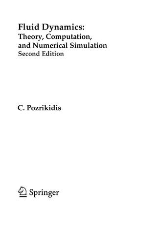 Cover for Fluid dynamics
