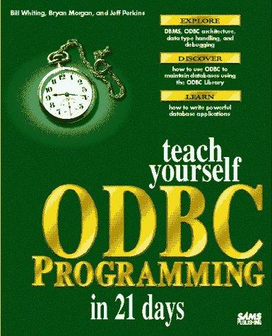 Cover for Teach yourself ODBC in 21 days