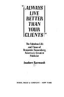 Cover for "Always live better than your clients"