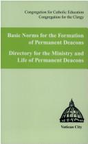 Cover for Basic norms for the formation of permanent deacons