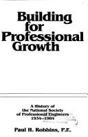 Cover for Building for professional growth
