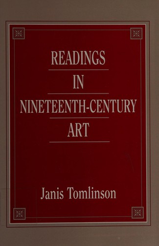 Cover for Readings in nineteenth-century art