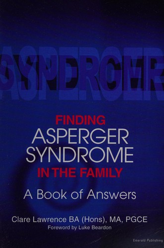 Cover for Finding Asperger syndrome in the family