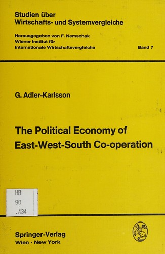 Cover for The political economyof East-West-South co-operation