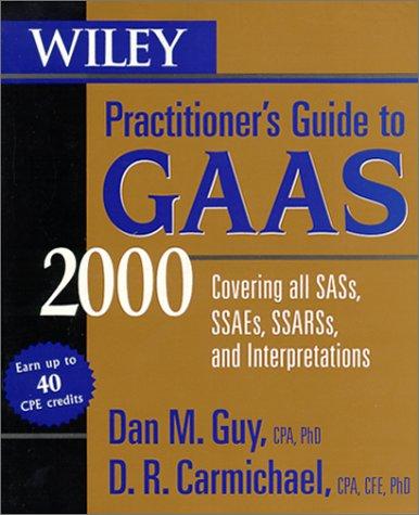 Cover for Wiley Practitioner's Guide to GAAS 2000