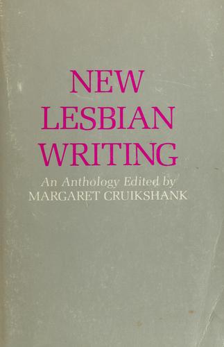 Cover for New lesbian writing
