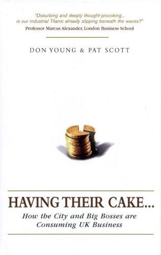 Cover for Having Their Cake