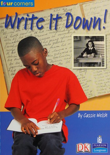 Cover for Write It Down
