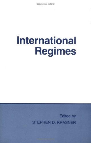 Cover for International Regimes (Cornell Studies in Political Economy)