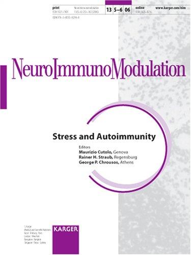 Cover for Stress and Autoimmunity (Neuroimmunomodulation 2006)