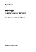 Cover for Stereotype in gesprochener Sprache