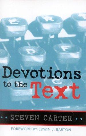 Cover for Devotions to the Text