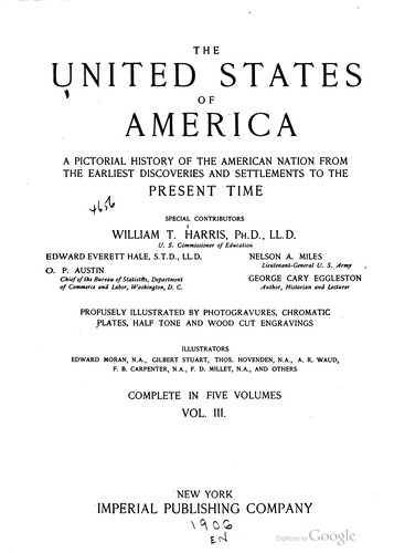 Cover for The United States of America