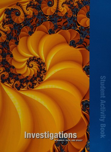 Cover for Investigations in number, data, and space.