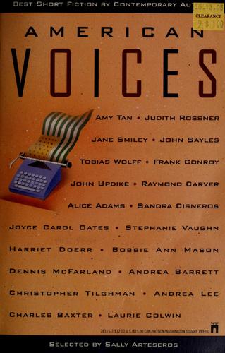 Cover for American voices