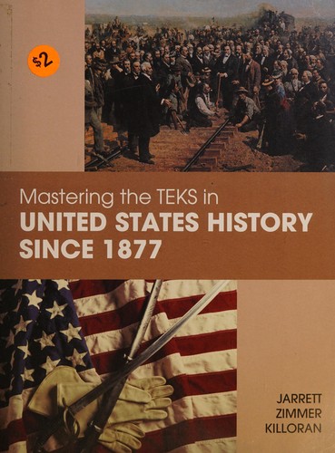 Cover for Mastering the TEKS in United States history since 1877