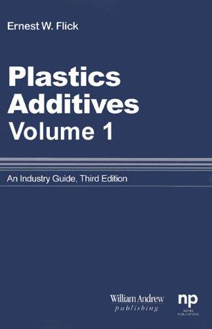Cover for Plastics Additives Volume 1