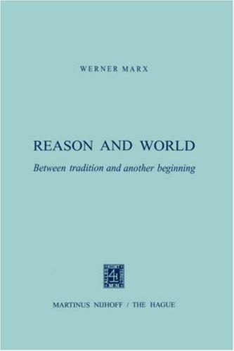 Cover for Reason and world