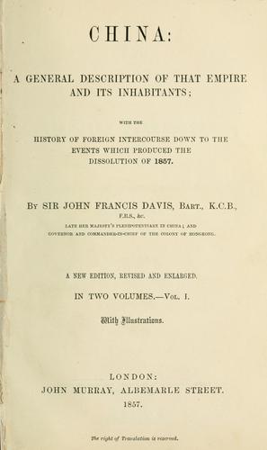 Cover for China