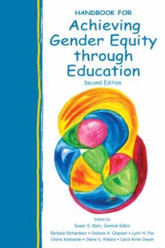 Cover for Handbook for Achieving Gender Equity Through Education