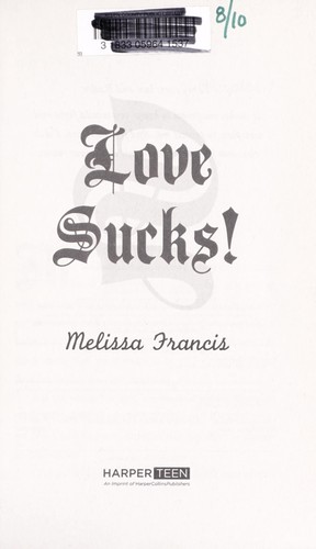 Cover for Love sucks!