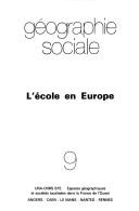 Cover for L' Ecole en Europe