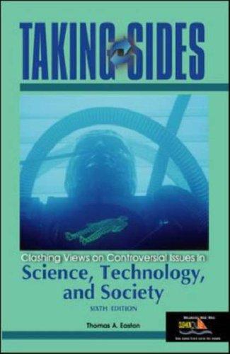 Cover for Taking Sides: Clashing Views on Controversial Issues in Science, Technology, and Society (Taking Sides: Clashing Views on Controversial Issues in Science, Technology and Society)