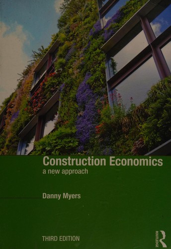 Cover for Construction economics