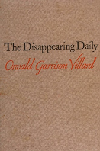 Cover for disappearing daily