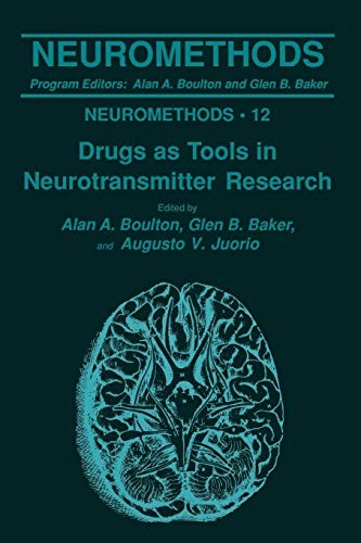Cover for Drugs As Tools in Neurotransmitter Research