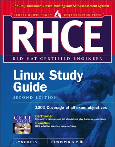 Cover for RHCE Red Hat Certified Engineer Linux Study Guide