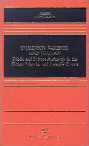Cover for Children, parents, and the law