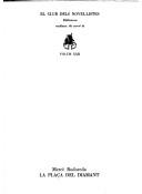 Cover for La placa del Diamant