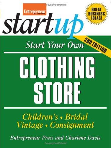 Cover for Start Your Own Clothing Store and More (Startup)
