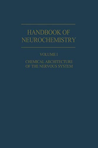 Cover for Chemical Architecture of the Nervous System