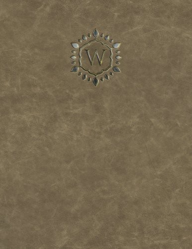 Cover for Monogram "W" Grid Sketchbook