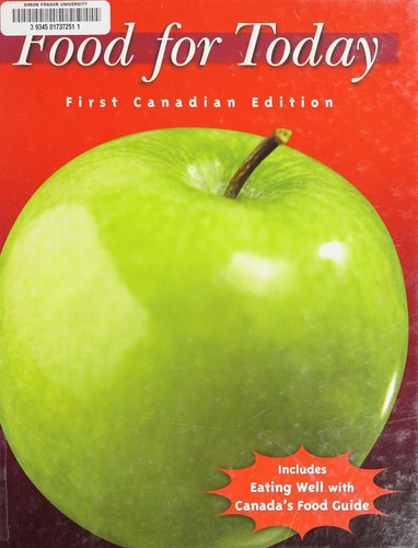 Cover for Food for today, first Canadian edition