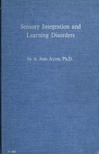Cover for Sensory integration and learning disorders
