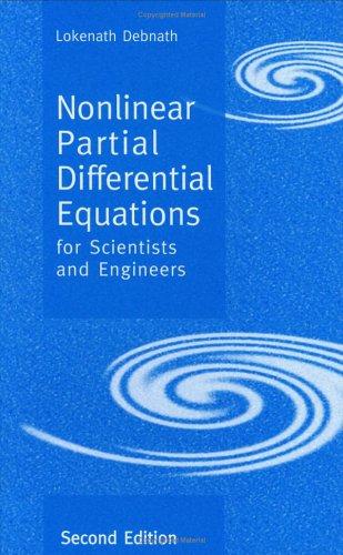 Cover for Nonlinear partial differential equations for scientists and engineers